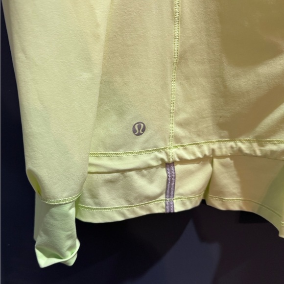 Lululemon Athletica Neon Yellow/Green Lightweight Training Jacket - Picture 7 of 7